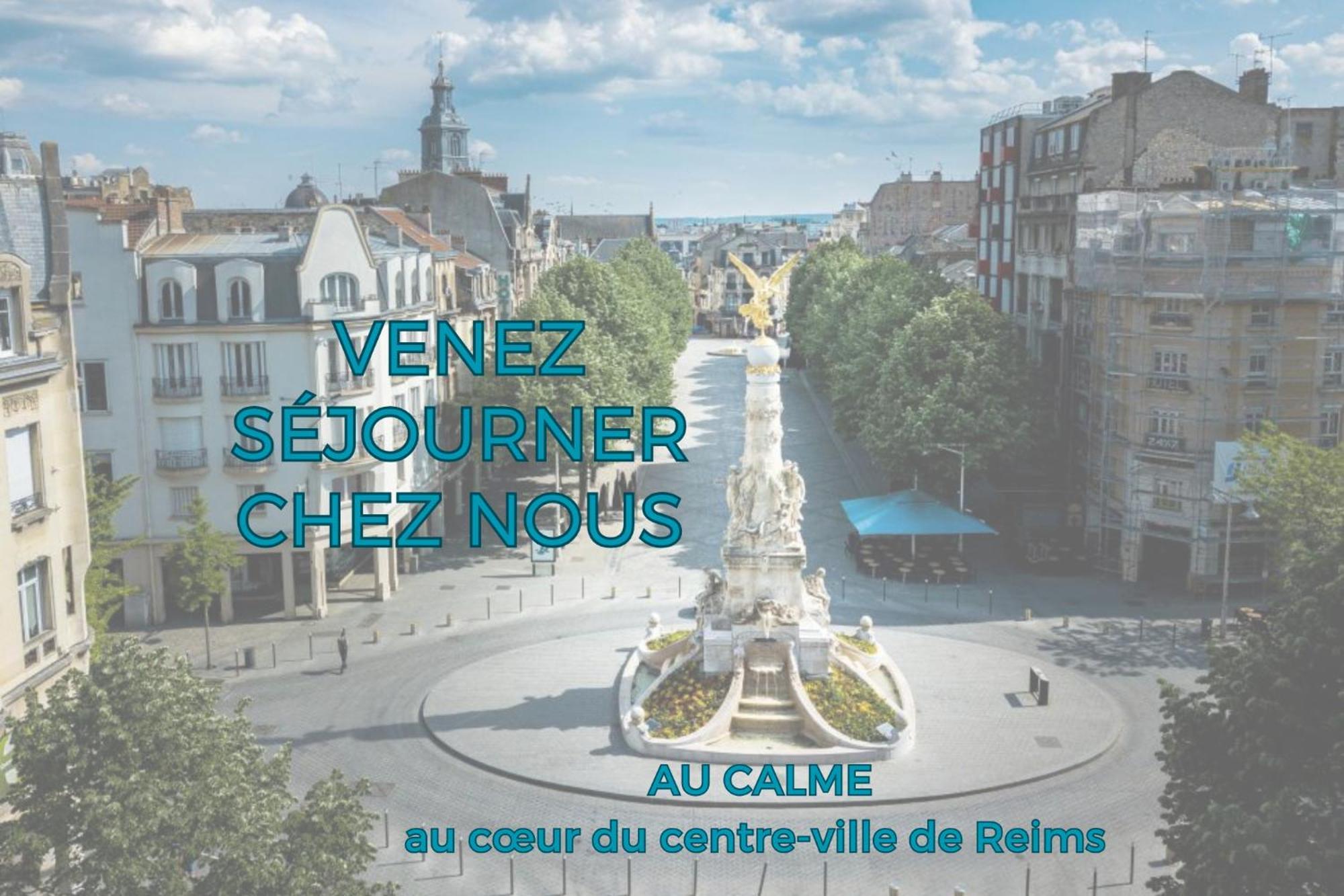 Passage Secret - Ideal Pro, Couples, Familles & Amis - Le Calme En Hypercentre - Wifi Haut Debit - Netflix - Machine A Laver - Gare, Cathedrale, Commerces, Restaurants & Transports En Commun A Moins De 10 Minutes A Pied Reims Exteriör bild
